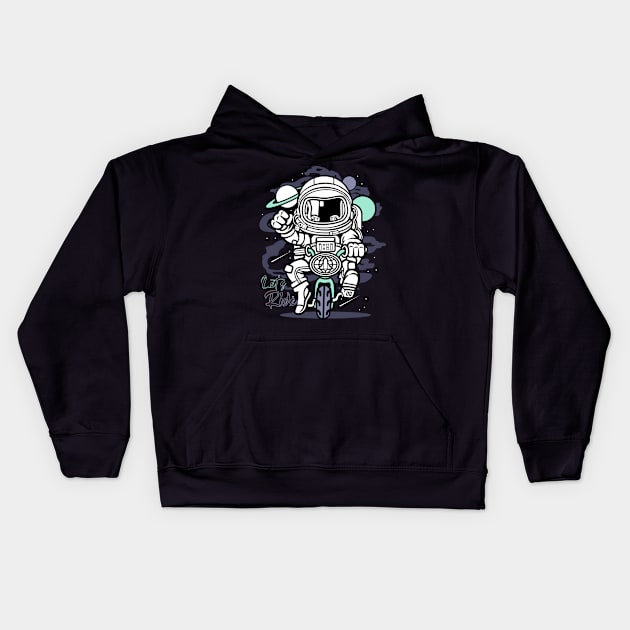 Lets Ride Kids Hoodie by Falfa